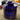 Cobalt Blue Cafe Retro Butter Bell crock-with lid