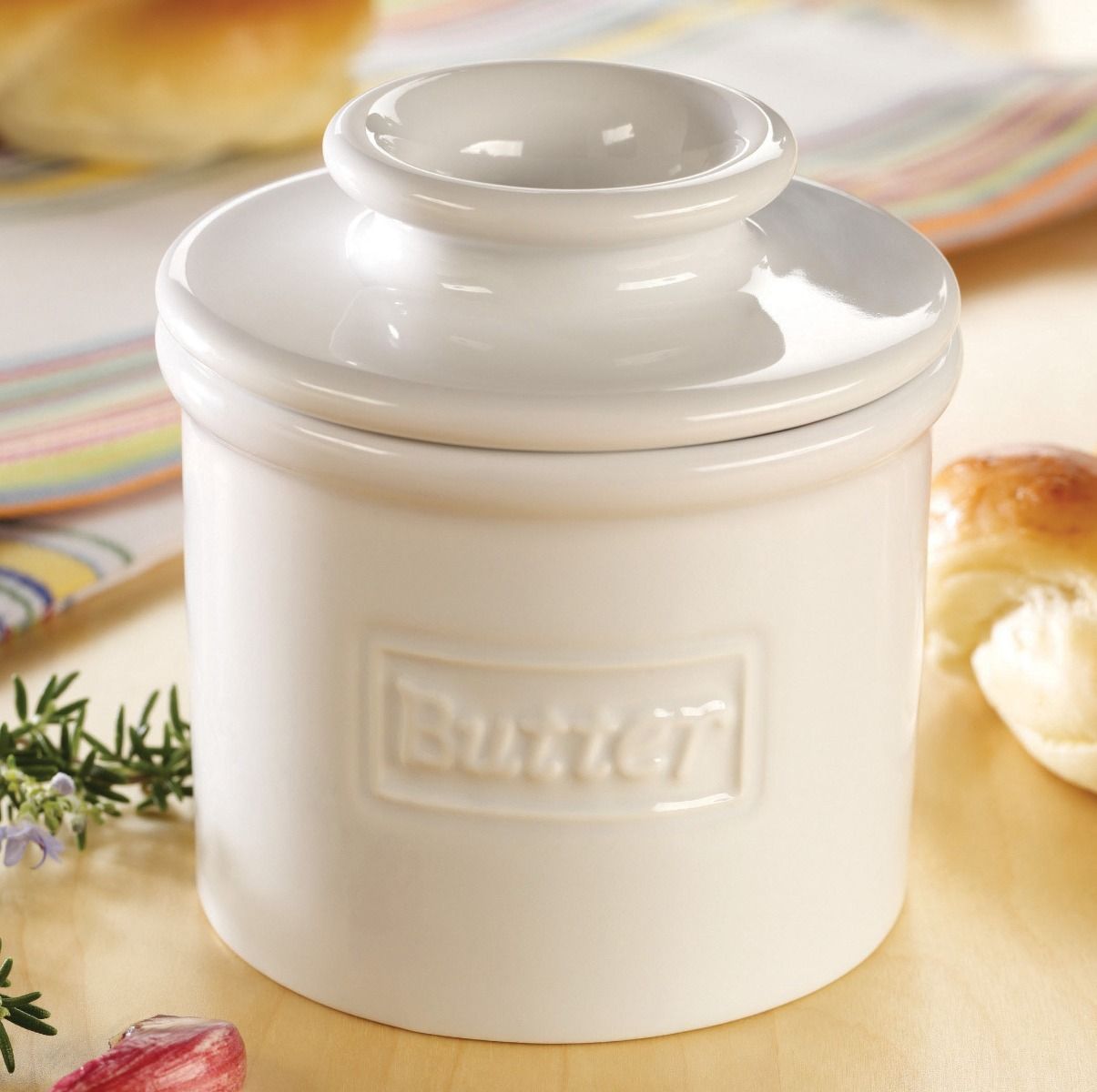 White Cafe Collection Butter Bell Crocks – Official Butter Bell® Store