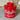 Tomato Red Fleur De Provence Butter Bell Crock - ONLY 1 AVAILABLE