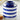 Nautical Blue Striped Butter Bell Crock-BB-BLUSTR